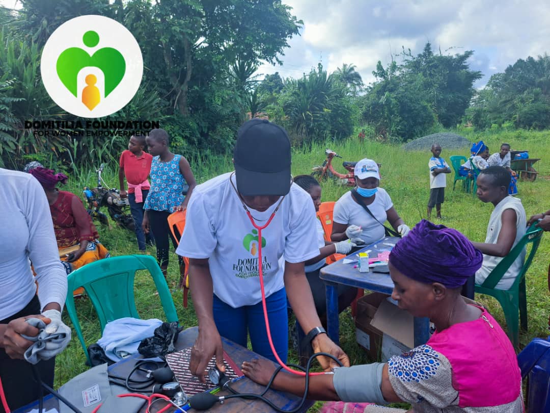 Outreach at Onitsha-Enugu Community